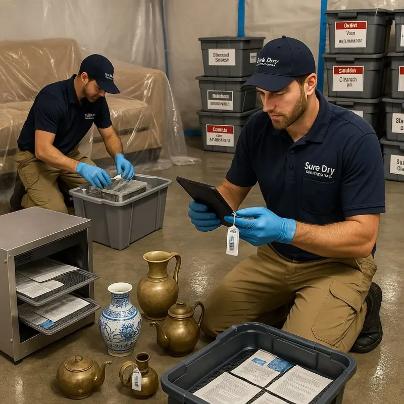 Content Protection and Restoration process in Las Lomas, CA