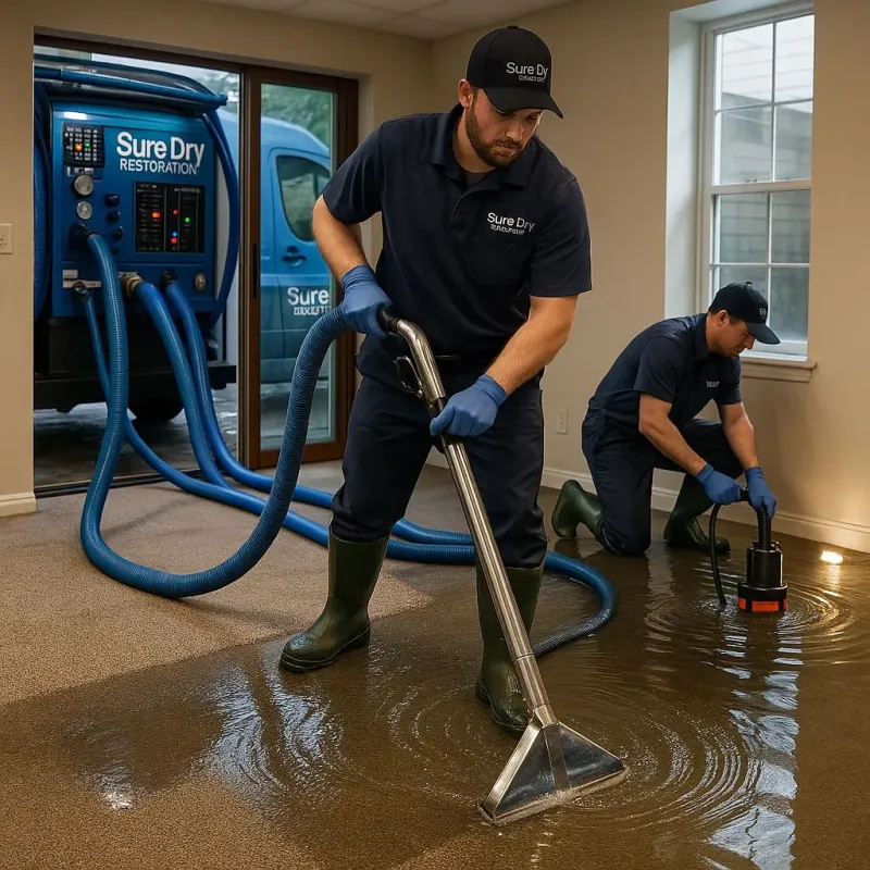Water Extraction and Removal process in Las Lomas, CA